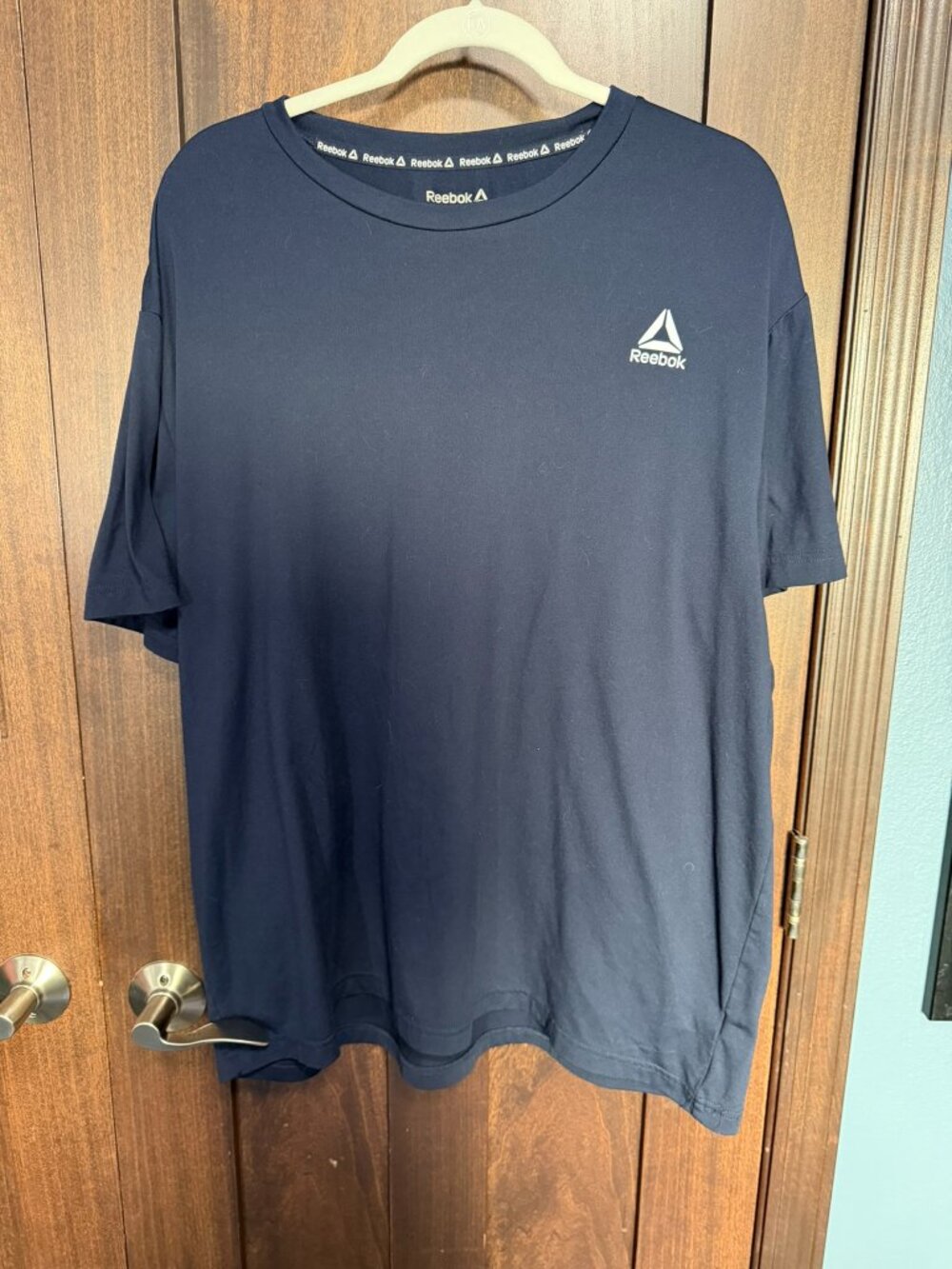 Mens Reebok XL T-Shirt - Navy